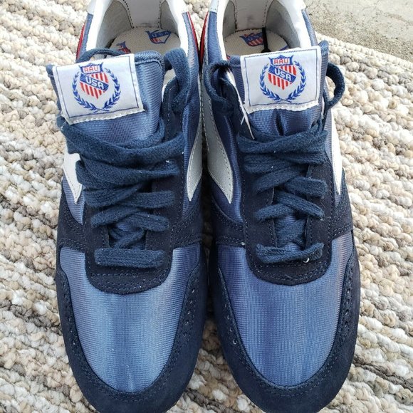 Vintage 80s Official USA AAU Amateur Athletics Union MENS Size 9 low-Top Shoes main image 11